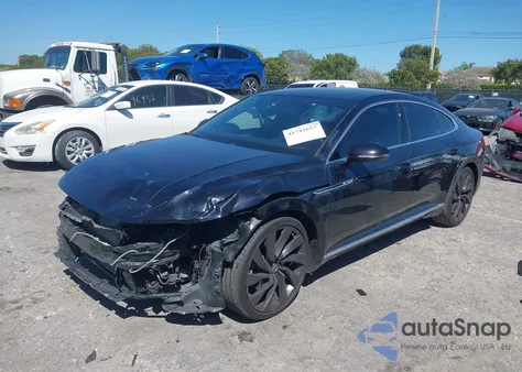 2019 Volkswagen Arteon 2.0T Sel R-Line из США, поврежденный, VIN WVWHR7AN0KE024591